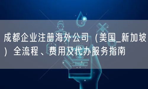 成都企业注册海外公司（美国_新加坡）全流程、费用及代办服务指南