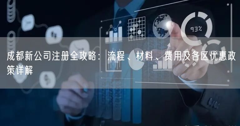成都新公司注册全攻略:流程、材料、费用及各区优惠政策详解 成都新公司注册全攻略:流程、材料、费用及各区优惠政策详解
