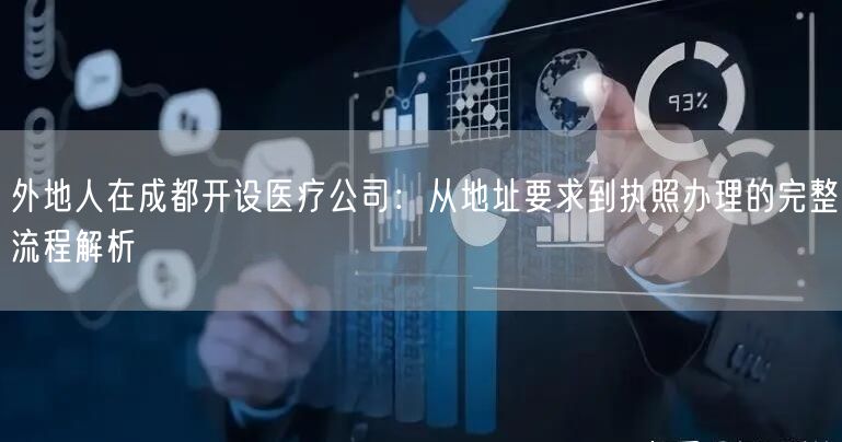外地人在成都开设医疗公司：从地址要求到执照办理的完整流程解析